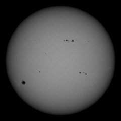 Image of Sun's photosphere