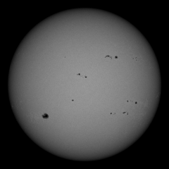 Image of Sun's photosphere