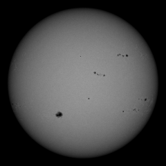 Image of Sun's photosphere