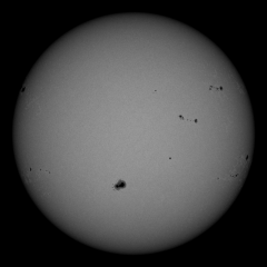 Image of Sun's photosphere