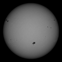 Image of Sun's photosphere