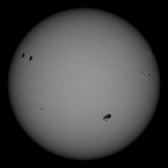 Image of Sun's photosphere