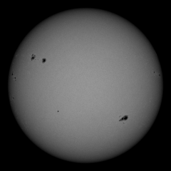 Image of Sun's photosphere