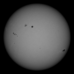 Image of Sun's photosphere