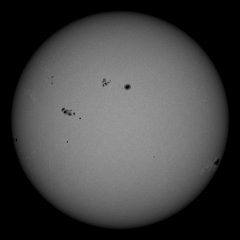 Image of Sun's photosphere