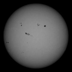 Image of Sun's photosphere