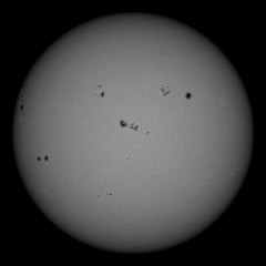 Image of Sun's photosphere