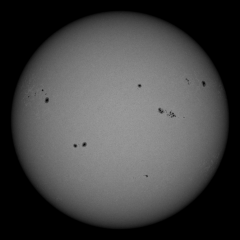 Image of Sun's photosphere