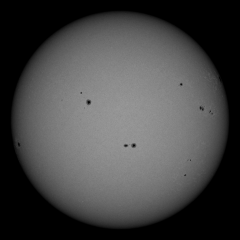 Image of Sun's photosphere