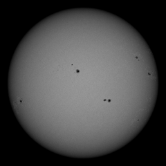 Image of Sun's photosphere