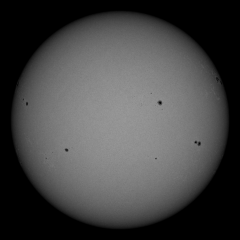 Image of Sun's photosphere