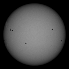 Image of Sun's photosphere