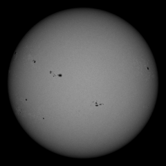 Image of Sun's photosphere