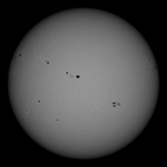 Image of Sun's photosphere