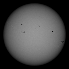 Image of Sun's photosphere