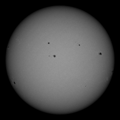 Image of Sun's photosphere