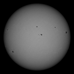 Image of Sun's photosphere