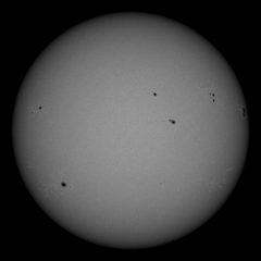 Image of Sun's photosphere