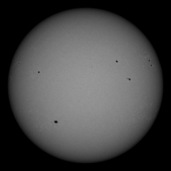 Image of Sun's photosphere