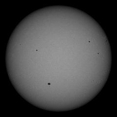 Image of Sun's photosphere