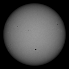 Image of Sun's photosphere