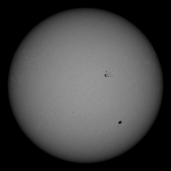 Image of Sun's photosphere