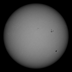 Image of Sun's photosphere