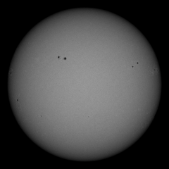 Image of Sun's photosphere