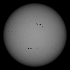 Image of Sun's photosphere