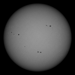 Image of Sun's photosphere