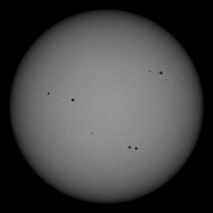 Image of Sun's photosphere