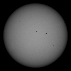 Image of Sun's photosphere