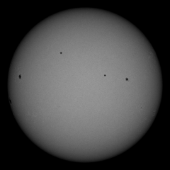 Image of Sun's photosphere