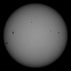 Image of Sun's photosphere