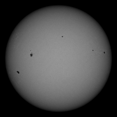 Image of Sun's photosphere