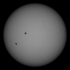 Image of Sun's photosphere