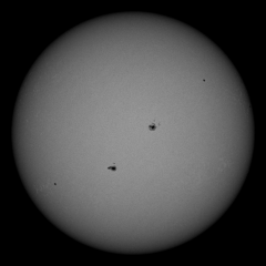 Image of Sun's photosphere