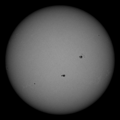 Image of Sun's photosphere