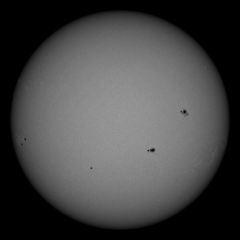 Image of Sun's photosphere