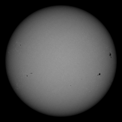 Image of Sun's photosphere