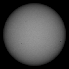 Image of Sun's photosphere