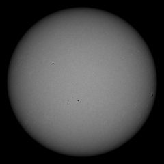 Image of Sun's photosphere