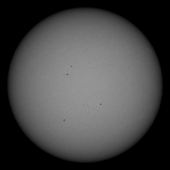 Image of Sun's photosphere