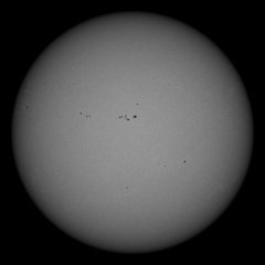 Image of Sun's photosphere