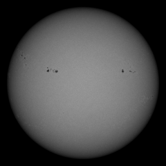 Image of Sun's photosphere