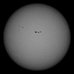 Image of Sun's photosphere