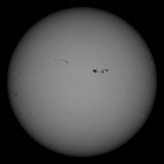 Image of Sun's photosphere