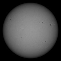 Image of Sun's photosphere