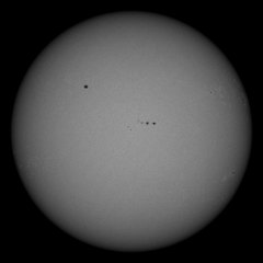 Image of Sun's photosphere