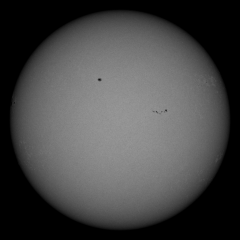 Image of Sun's photosphere